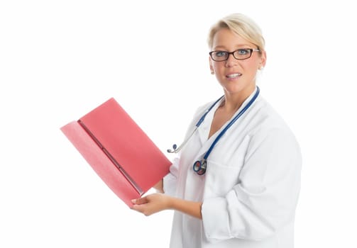 Doctor with report