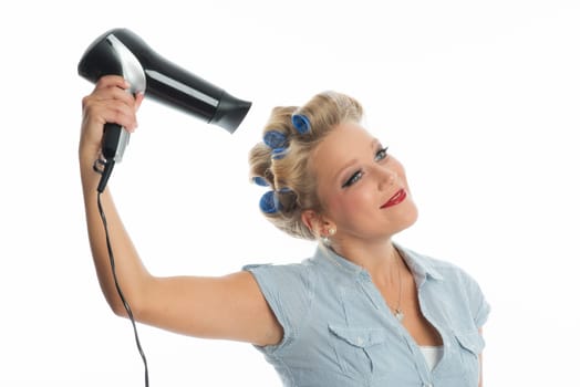 Hair blow-drying