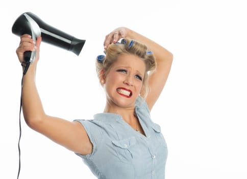 Hair blow-drying