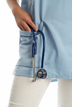 Doctor with stethoscope