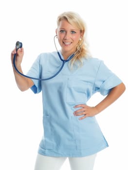 Doctor with stethoscope