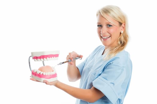At the dentist
