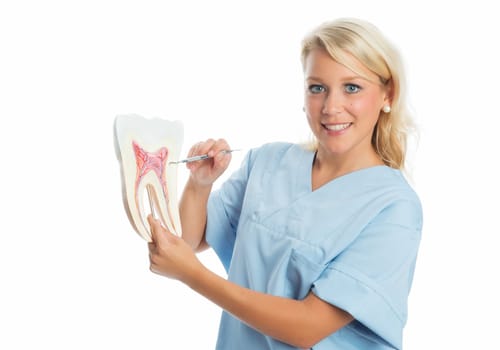 Dentist explains dental structure