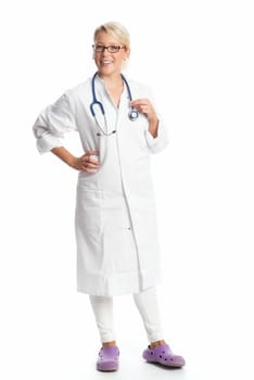 Doctor with stethoscope