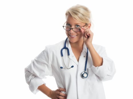 Doctor with stethoscope
