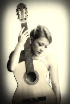 Dreamy guitarist