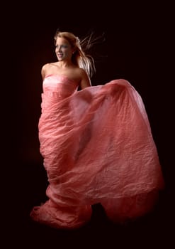 Woman in Tulle