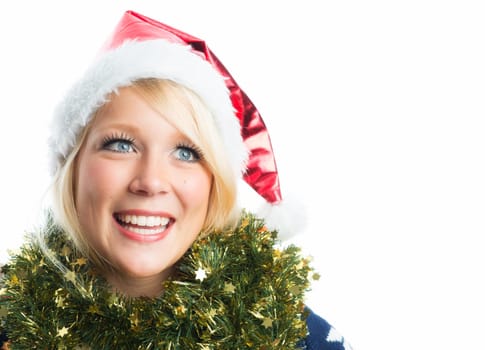 Christmas woman