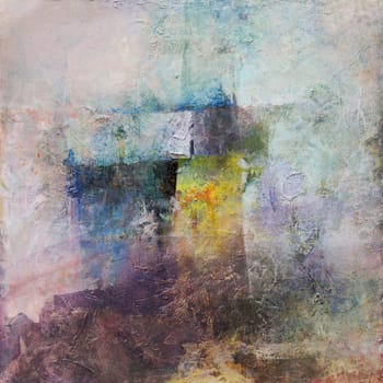 abstract painting textures on canvas