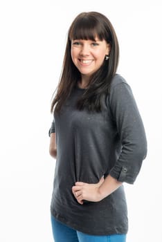 Young dark-haired girl