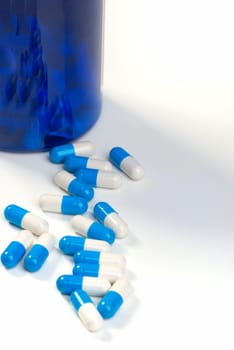 Food supplement in glass