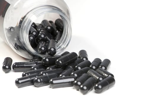 Food supplement in glass