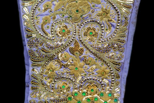 Detail of a traje de luces, the costum of a torero, Spain