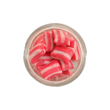 A close up shot of boiled sweets