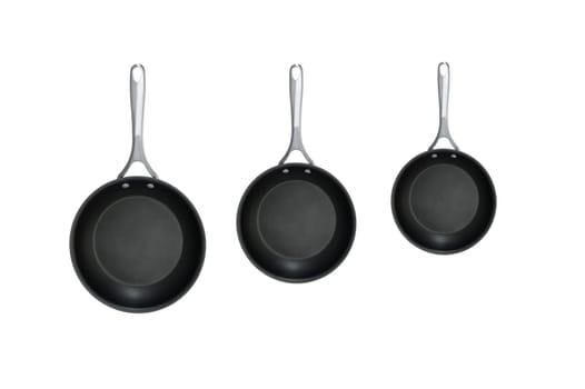 A close up shot of a kitchen frying pan
