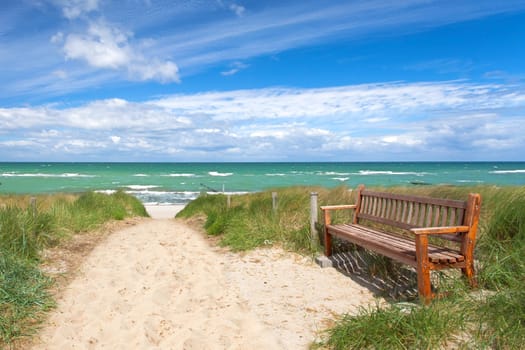 Time out by the sea