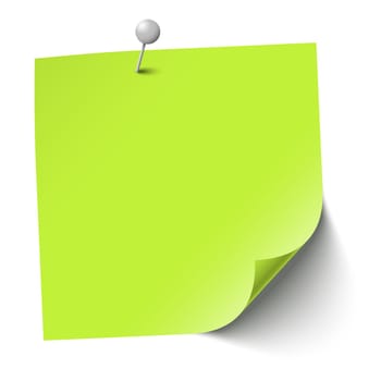 sticky paper with pin needle