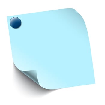 sticky paper with pin needle