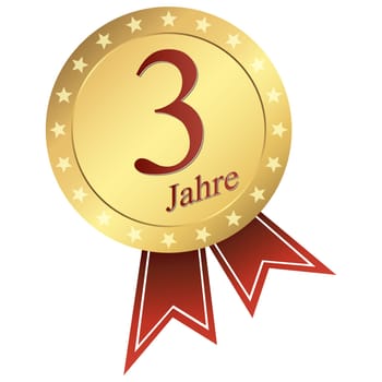 gold jubilee button german - 3 years