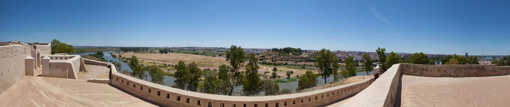 San Cristobal Fort, built in the 17th century during the Portuguese Restoration War. It was also important in 1811, during the  the Battle of Gévora and was marked on the Arc du Triomphe in Paris to commemorate the victory over the Spanish troops