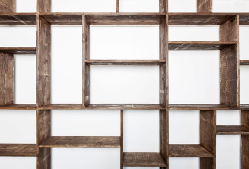 Empty vintage shelves - insert your own objects