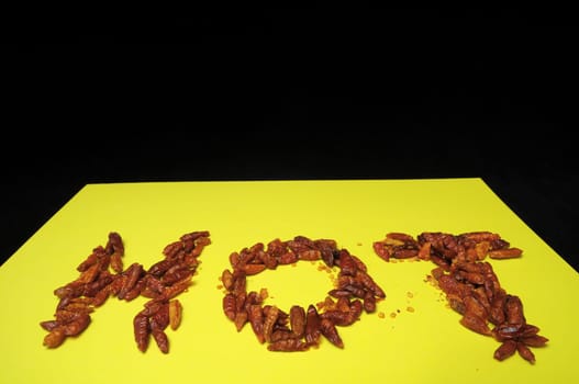 Some Very Hot Chili Peppers Ready to Cook