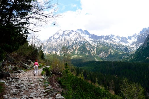 Hiking in Tatra Mountains, Slovakia