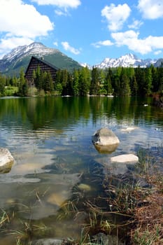 Lake in Tatra Mountains, Slovakia