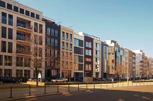 Modern Residential Building Berlin Germany / Modern Apartment Buildings Berlin Germany