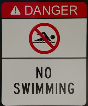 Warning sign,No Swimming,Swimming,Banned,Prohibition Sign,Red,Danger,Alert,Alarm,White,Border,Edge,Sea,Danger,Safety,Lake,Waters,Children,Dangerous