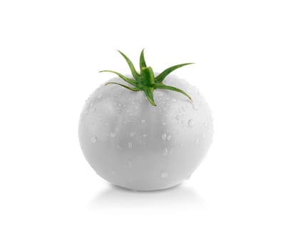 Gray tomato! creative concept, something different.