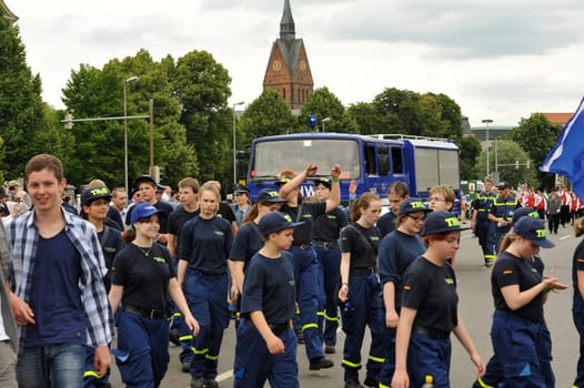 Schützenfest Hannover Schützenausmarsch