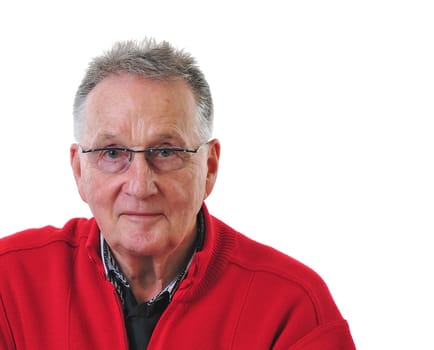 Portrait of a pensioner