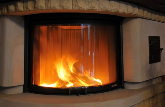 Open fire