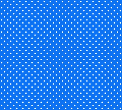 Blue background with white dots