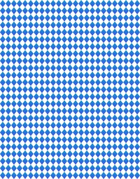 Diamond pattern in dark blue and white