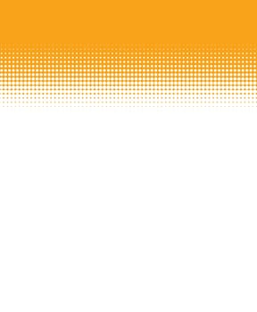 Background orange with transition of points