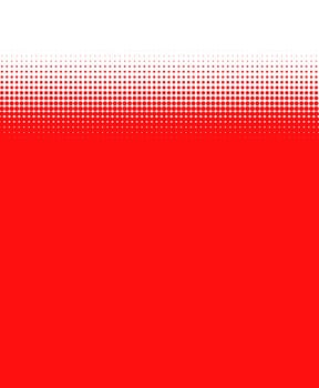 Background red with transition to white