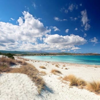 Dune beach in Sardinia