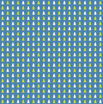 Modern Christmas background with fir trees