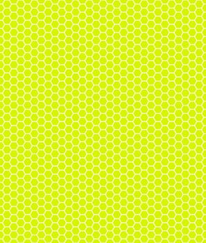 Honeycomb structure yellow