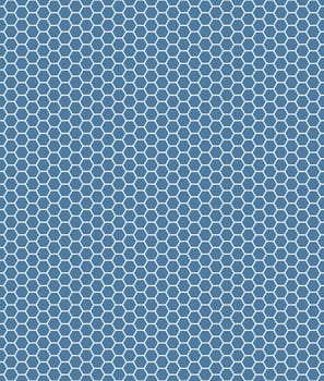 Background: Honeycomb pattern blue white