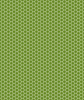Green honeycomb cells