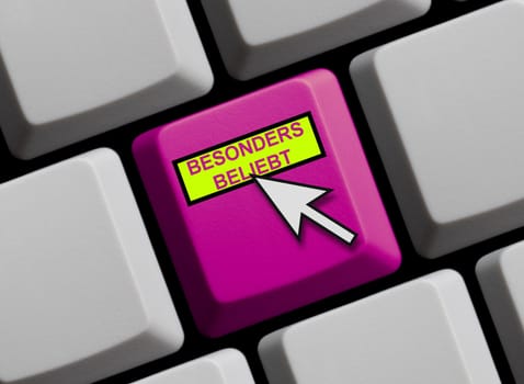 Particularly popular online