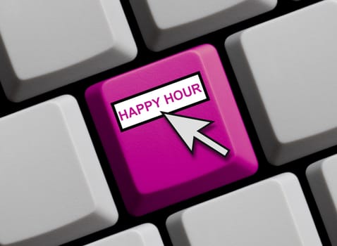 Keyboard violet: Happy Hour