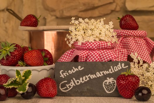 Erdbeermarmelade