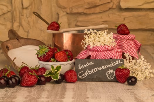 Erdbeermarmelade