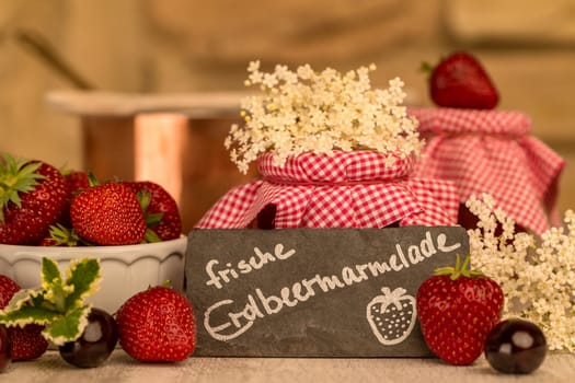 Erdbeermarmelade