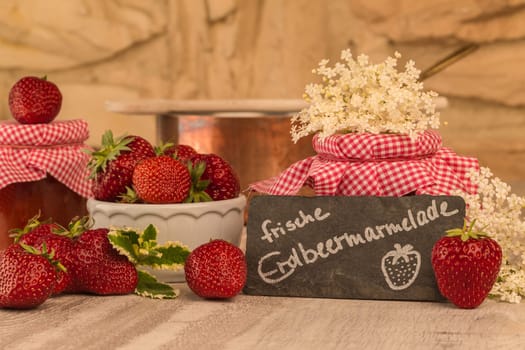 Erdbeermarmelade