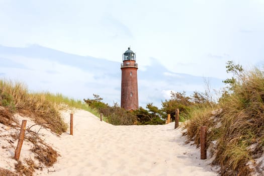 Lighthouse at the Darsser Ort with Natureum near Prerow, Fischland-Darss-Zingst